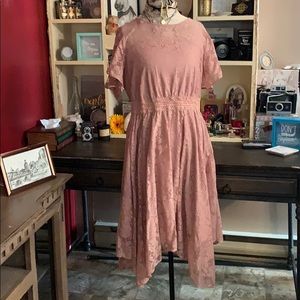 Plus Size Lace Dress